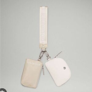 Lululemon dual pouch wristlet
